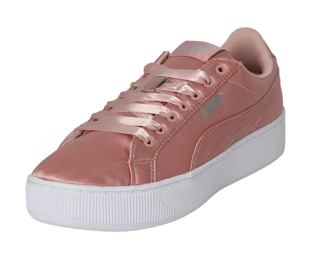 PUMA Damen Vikky Platform EP Sneaker, Peach Beige-Peach Beige, 38.5