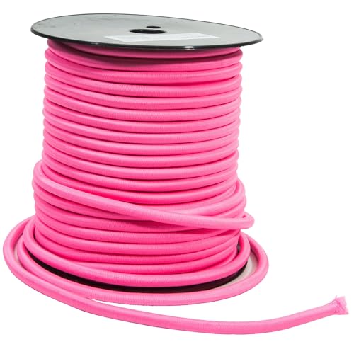Werkapro Bungee Seil 8mm x 50m Fluo pink