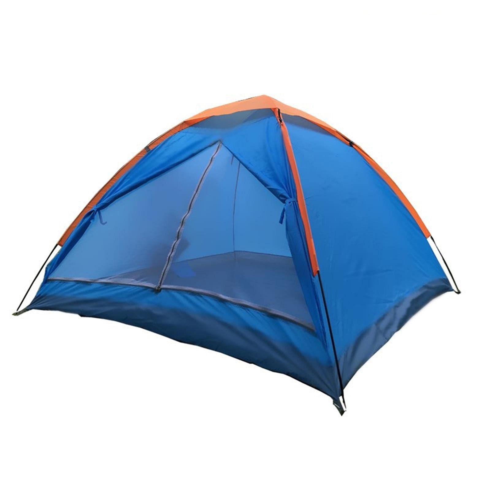 XGZ Campingzelt Outdoor-Zelt Sonnenschutz Einfach einzurichten Camp Wanderzelt Familien-Kuppelzelt für 3-4 Personen