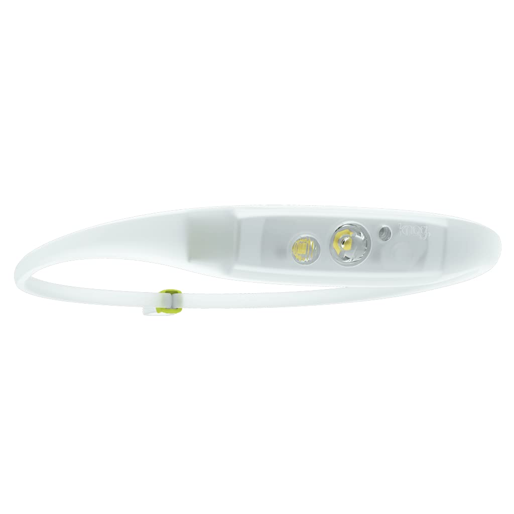 Knog Unisex – Erwachsene Quokka Run 150 Stirnlampe, Transparent,Grün, Einheitsgröße