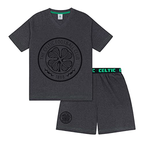 Celtic FC - Herren Schlafanzug-Shorty - Offizielles Merchandise - Geschenk für Fußballfans - XL
