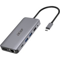 Acer 12-in-1 Mini Dock (USB Type-C zu 2x USB 3.2, 2x HDMI, 1x VGA, 1x DP)