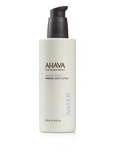 AHAVA Totes Meer Mineral Körperlotion - Tägliche Feuchtigkeitslotion mit Osmoter, Exklusive Mineralienmischung des Toten Meeres & Pflanzliche Extrakte, Original, 8.5 fl.oz