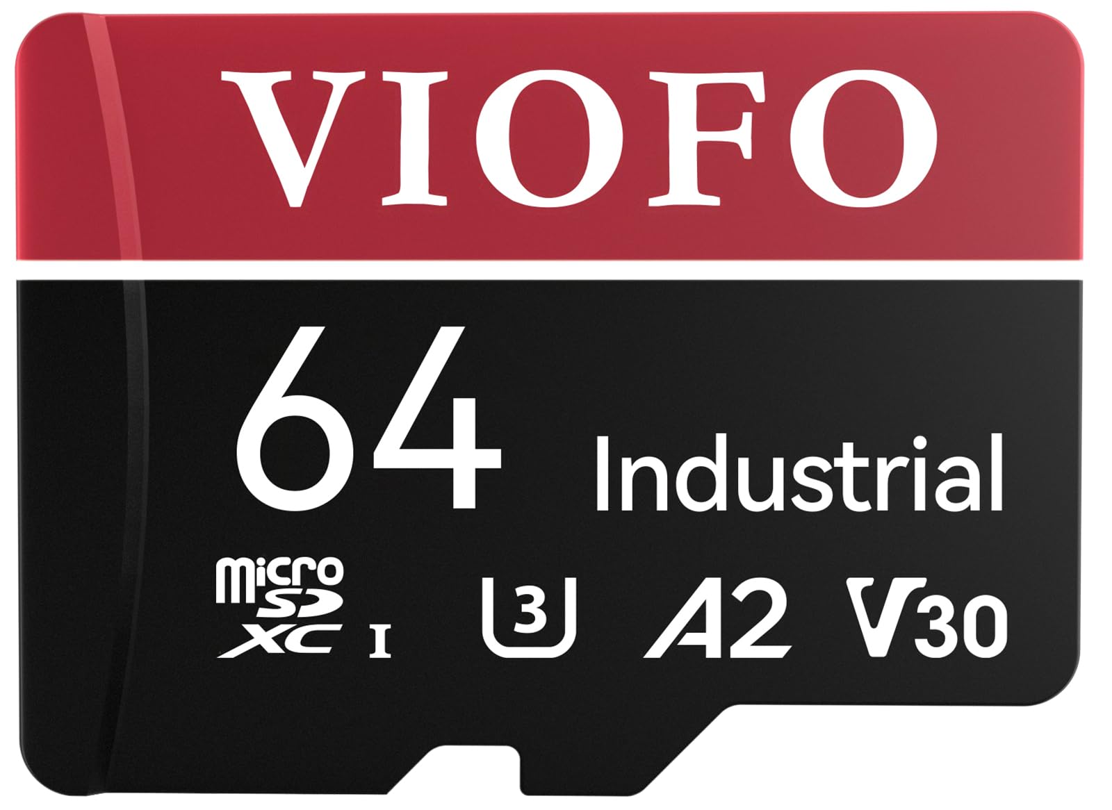 VIOFO 64GB Speicherkarte SD Karte, hohe Geschwindigkeit mit Adapter, MLC V30 U3, Kompatibel für 1080P 2K 4K WiFi Dashcam Auto Kamera