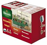 Vilmorin 3990625-Set Gewächshaus Hartschale + 24 Näpfen Coco 6 cm + 24 PASTILLES Kokosfasern komprimiertes