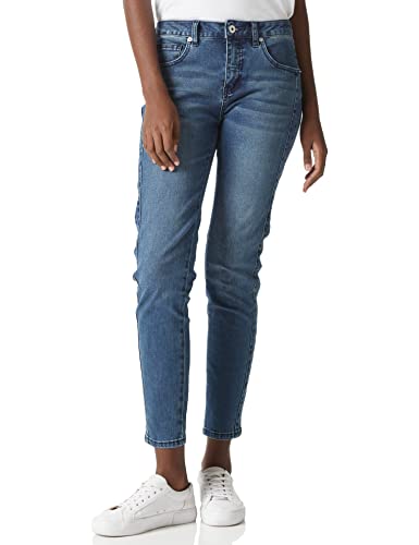 find. Damen Skinny Jeans,Mid Waist Elastische Kurzgrößen Kurvige Slim Jeans mit Taschen XL