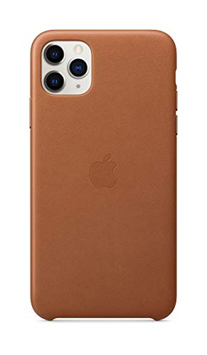 Apple Leder Case (für iPhone 11 Pro Max) - Sattelbraun - 6.5 Zoll