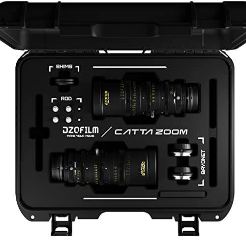 DZOFILM Cine Lens Catta Zoom 2-Lens Kit (18-35/35-80 T2.9) Schwarz