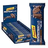Powerbar - 30% Protein Plus - Chocolate - 15x55g - High Protein Riegel - Whey&Casein Protein - kollagenfrei