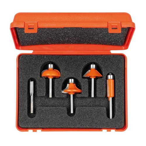CMT Orange Tools 900.005.03 – ESTUCHE 5 geraden Erdbeeren und perf. S 8 HW DX