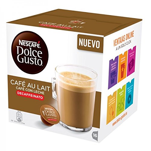 Dolce Gusto Cafe au lait DECAF-Pack of 3