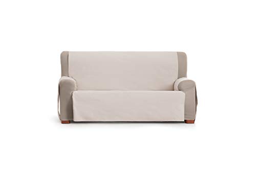 Eysa Garona Protect wasserdichte und atmungsaktive Sofa überwurf, 90% Baumwolle 10% Polyester, beige, 110 cm.