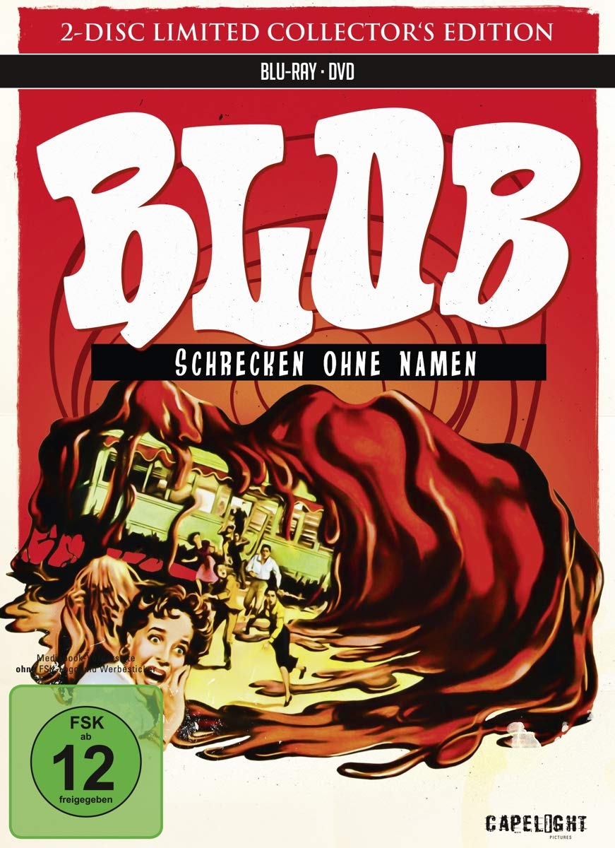 Blob - Schrecken ohne Namen (Restaurierte Fassung) im limitierten Mediabook [1 Blu-Ray + 1 DVD] [Limited Collector's Edition] [Limited Edition]
