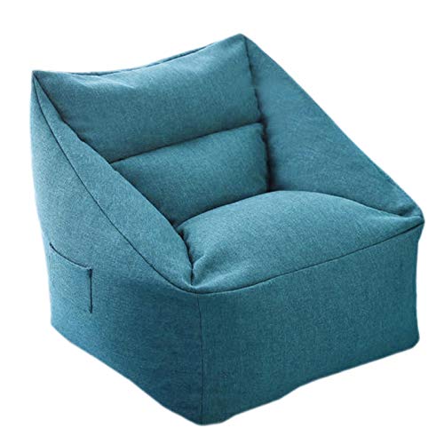 CYONGYOU Erwachsene Kinder Familie Camping Party Faule Sofa Sitzsack Stuhl Tatami Bodenmatte ohne Polsterung blue02-sofacover