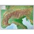 Georelief 3D Reliefkarte Alpen