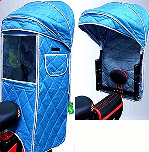 Regenschutz für Kinderfahrradsitze, Kinderfahrrad-Rücksitzdach, Universal-Fahrradsitz, wasserdichter Sonnenschutzbezug (A)