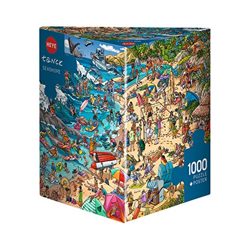 Heye HY29922 Seashore, Birgit Tanck Puzzle, Grey: 1000 Teile (1000 Teile Puzzle Heye)