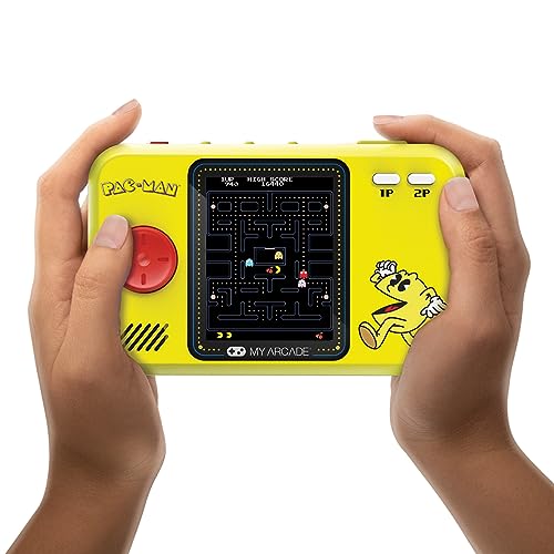 My Arcade DGUNL-4198 PAC-MAN Pocket Player Pro Handheld Portable Gaming System