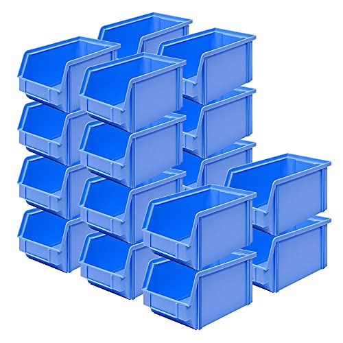20x Sichtbox"CLASSIC" FB 4, LxBxH 230/200x140x122 mm, Inhalt 3,7 Liter, blau
