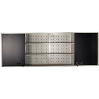 Ondis24 Werkstattschrank »Axel«, BxH: 160 x 60 cm, Metall - grau