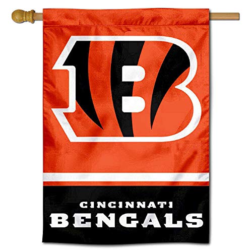 Cincinnati Bengals zweiseitige Hausflagge