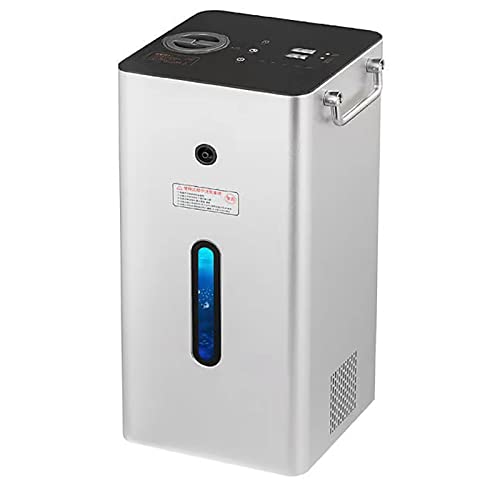 FXNFXLA Wasserstoff-Inhalationsgerät, Inhalator Mit 300 Ml/min Leistung, Importierte Elektroden-PEM-Technologie In Premium-Qualität, 99,996% Reiner Wasserstoff(Color:Einzelabsaugung)