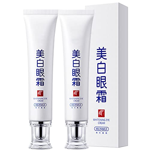 Firming Anti Wrinkle Whitening Eye Cream, Temporary Firming Eye Cream Instant Lifting, Anti Aging Eye Cream for Dark Circles and Puffiness, Instant Remove Eye Bags (2pcs)
