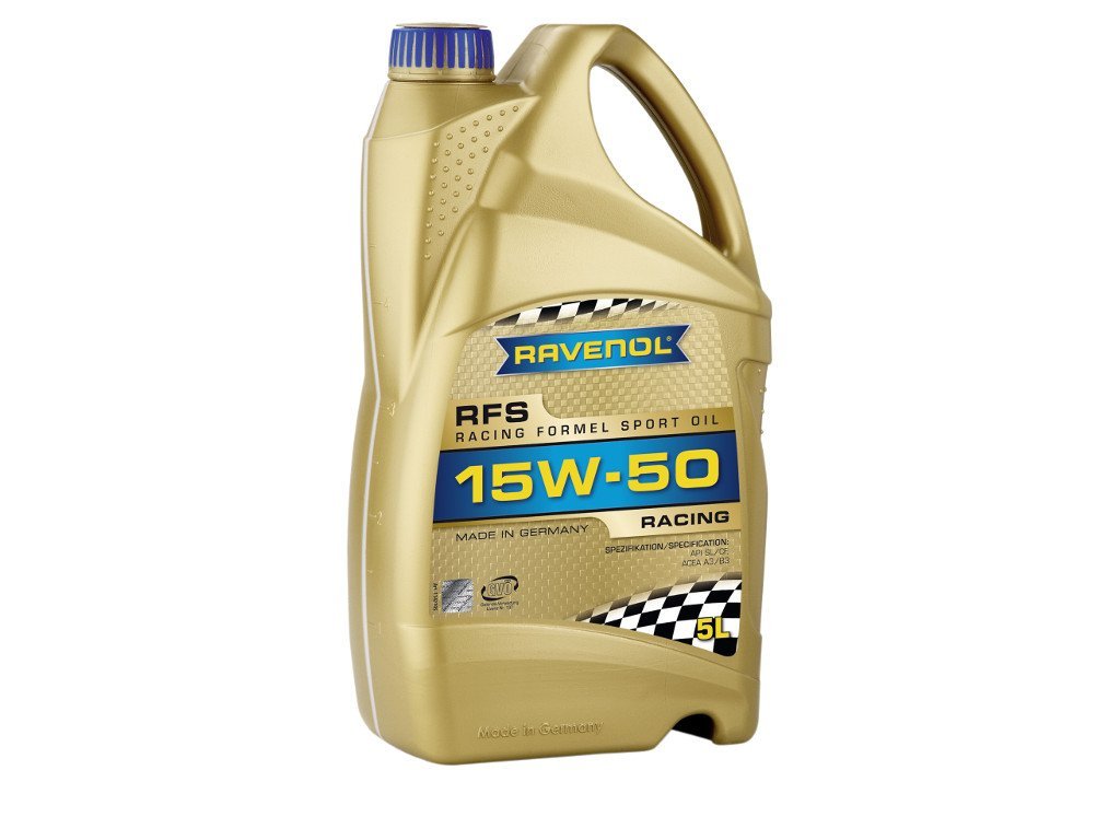 5 Liter RAVENOL RFS Racing Formel Sport 15W-50, Motoröl
