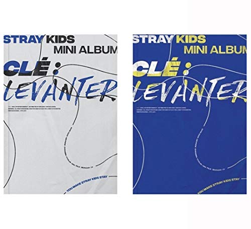 STRAY KIDS Clé : Levanter Album (CLE Ver.+Levanter Ver. Set) 2 CDs+2 Photobooks+6 QR Photocards+(Extra 4 Photocards + 1 Double-Sided Photocard)