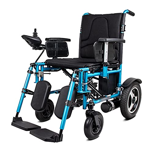 Elektrorollstuhl， Klappbarer leichter Rollstuhl Elektroleistungsstarker Dual 320 Watt Motorisiert Einfach faltbarer leichter Scooter Wheelc