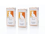 FeliMove Dreier-Set renal (3 x 60 ml) Ergänzungsfuttermittel für Katzen zur Unterstützung der Niere mit Chitosan, EPA, DHA, Calciumphosphat und Heilkräutern