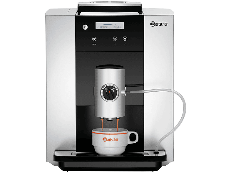 BARTSCHER 190080 Easy Black 250 Kaffeevollautomat Schwarz/Silber