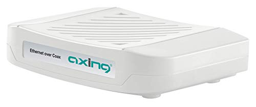Axing EOC 1-31 Ethernet Over Coax Modem Adapter Netzwerk über Koaxialkabel 720 Mbps 5-65 MHz