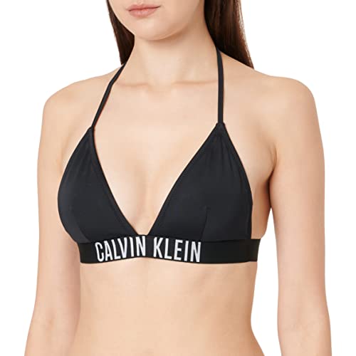 Calvin Klein Damen Triangle-RP Bikini, Pvh Black, XS