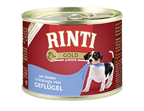 RINTI Gold Junior GEFLÜGEL 12 x 185g