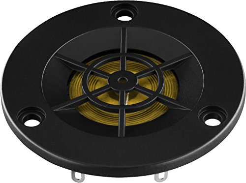 MONACOR RBT-56 Hi-Fi Bändchen-Hochtöner, High-End Audio-Speaker für eine brillante, feinzeichnende Hochton-Wiedergabe, 10 W, 4 Ohm, in Schwarz