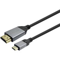 Vivolink PROUSBCHDMIMM10 Kabeladapter HDMI Type A (Standard) USB C Schwarz (PROUSBCHDMIMM10)