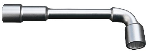 SW-Stahl Pfeifenkopfschlüssel 20 mm, 90 Grad gebogen, massiv, 04520L