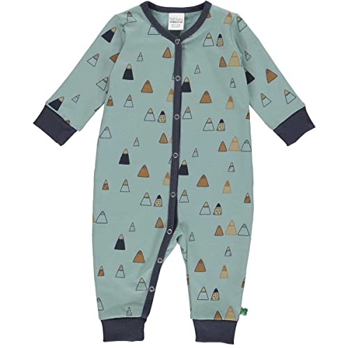 Fred's World by Green Cotton Baby Boys Polar Bodysuit and Toddler Sleepers, Mineral, 86