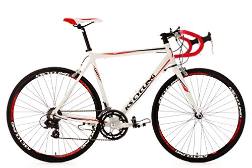 KS Cycling Rennrad 28'' Euphoria weiß Alu-Rahmen RH 55 cm