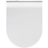 WENKO WC-Sitz »Habos«, Thermoplast, oval, mit Softclose-Funktion - weiss