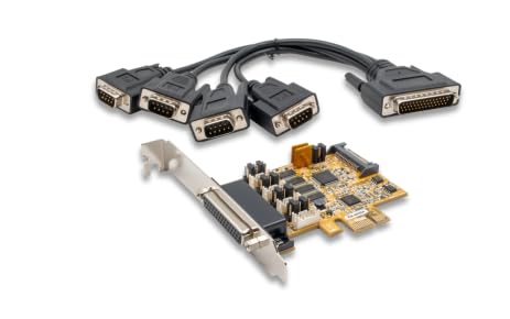 EXSYS EX-45354 PCIe, Seriell, RS-422, RS-485, CE, FCC, 0 - 55°C, -40 - 75°C