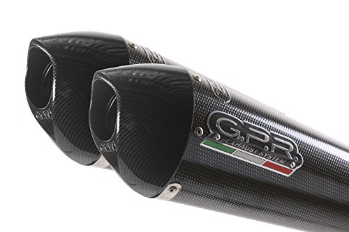 GPR Auspuff Endkappe – Ducati Monster 800 2003/05 Dual HOMOLOGATED Slip Exhaust System with CATALYSTS by GPR Exhaust Systems der EVO Poppy Line