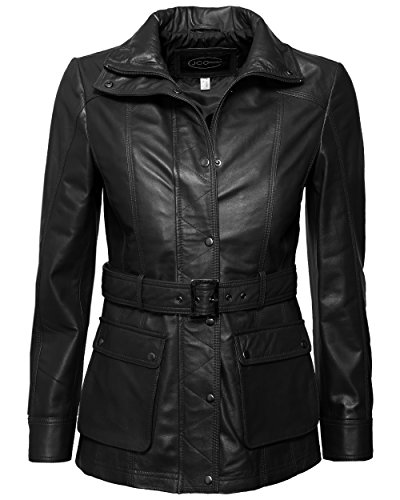 JCC Damen Lederjacke R6382 Black 46