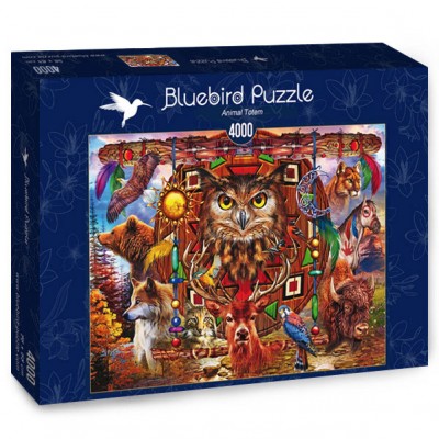 Bluebird Puzzle Animal Totem 4000 Teile Puzzle Bluebird-Puzzle-70257-P 2