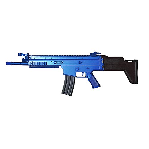 Rayline 8902A Blue Softair Gewehr (Manuell Federdruck), Material: ABS (Stoßfest), Nachbau im Maßstab 1:1, Länge: 78cm, Gewicht: 1400g, Kaliber: 6mm, Farbe: Blue - (unter 0,5 Joule - ab 14 Jahre)
