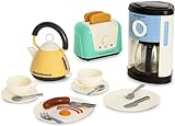 Casdon Morphy Richards Küchenset | Spielzeug-Küchengeräte für Kinder ab 3 Jahre | Enthält Toaster, Kaffeemaschine, Wasserkocher & mehr!