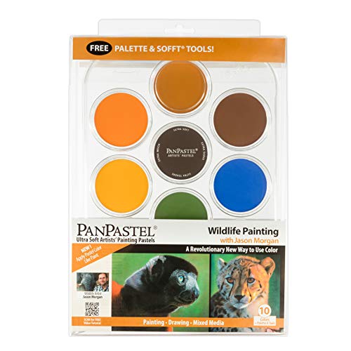 PanPastel PP30082 Künstler-Pastell-Set, 9 ml, 7 Stück, Wildlife