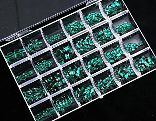 480-teiliges DIAMANT-SET FÜR SCHÖNHEIT ROT/Kristall Strass Diamant 3D Glitter Dazzling Art Supply 1 Strass Picker Kits-480pc-Jaspis