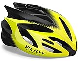 Rudy Project Rush Helmet Yellow Fluo/Black Shiny Kopfumfang L | 59-62cm 2020 Fahrradhelm